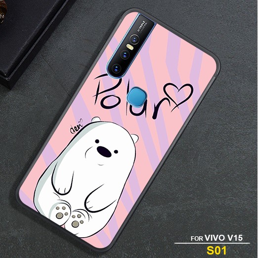 ỐP LƯNG VIVO Y15 - VIVO Y15 PRO IN HÌNH GẤU CỰC ĐẸP - SIÊU BỀN - GIÁ RẺ