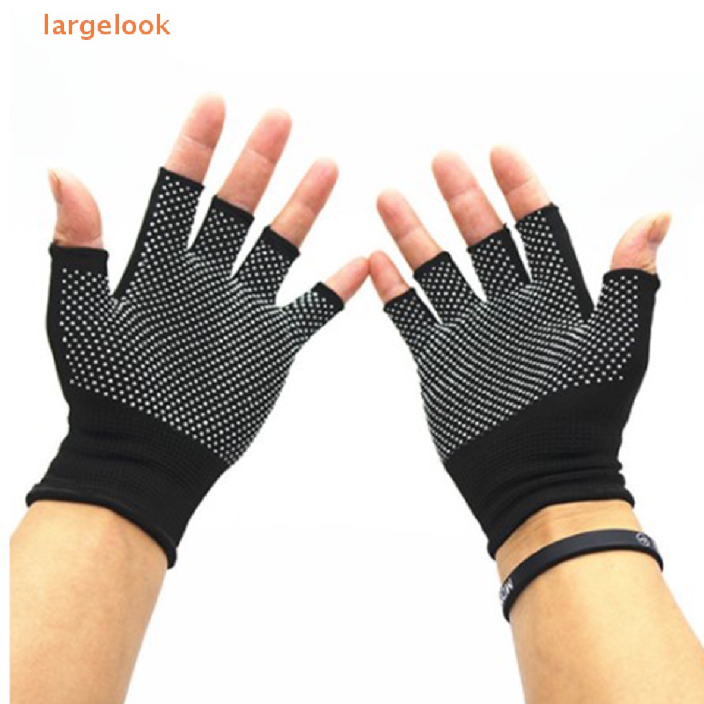 Găng Tay Nửa Ngón Chống Trượt Thoáng Khí Để Đi Xe Đạp Leo Núi