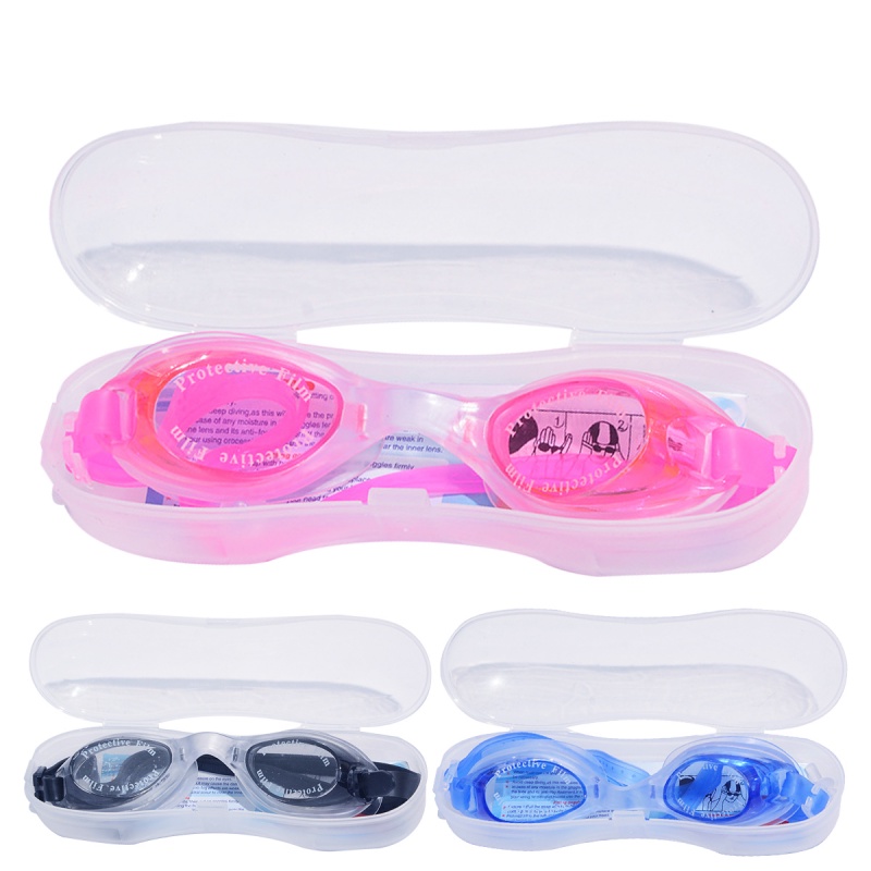 Kính bơi ANKNDO bằng silicone chống thấm nước chống tia UV cỡ lớn cho nam và nữ