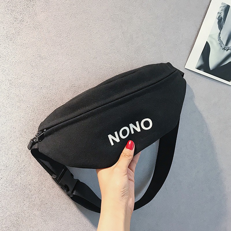 Túi Vải Đeo Trước Ngực Và Bụng Họa Tiết Chữ NoNo PO323 ( Kèm Quà) | BigBuy360 - bigbuy360.vn