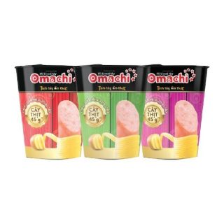 Combo 2 mì ly omachi có thịt