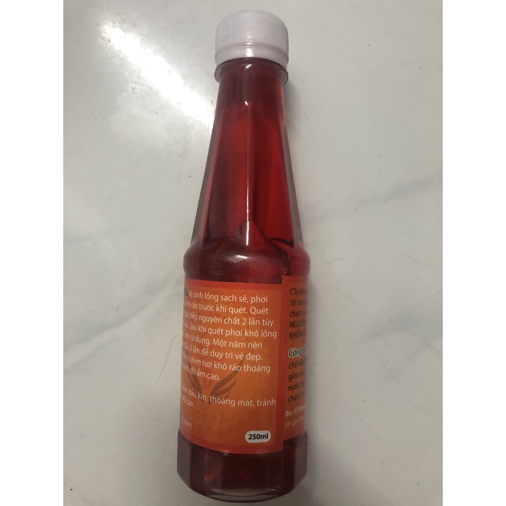 Combo 2 Nhớt Dầu Quét Lồng Chim Phú Vinh 250ml - Nhớt Cao Cấp