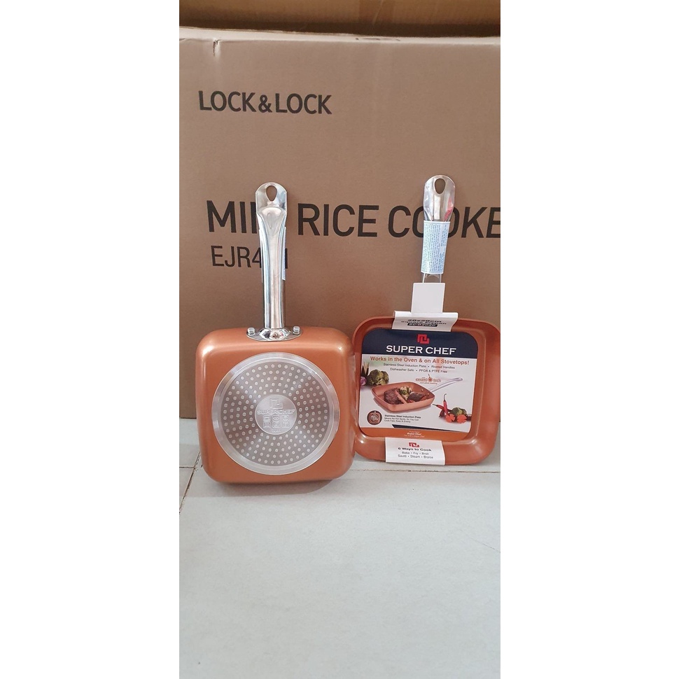 Chảo Vuông Super Chef 20cm