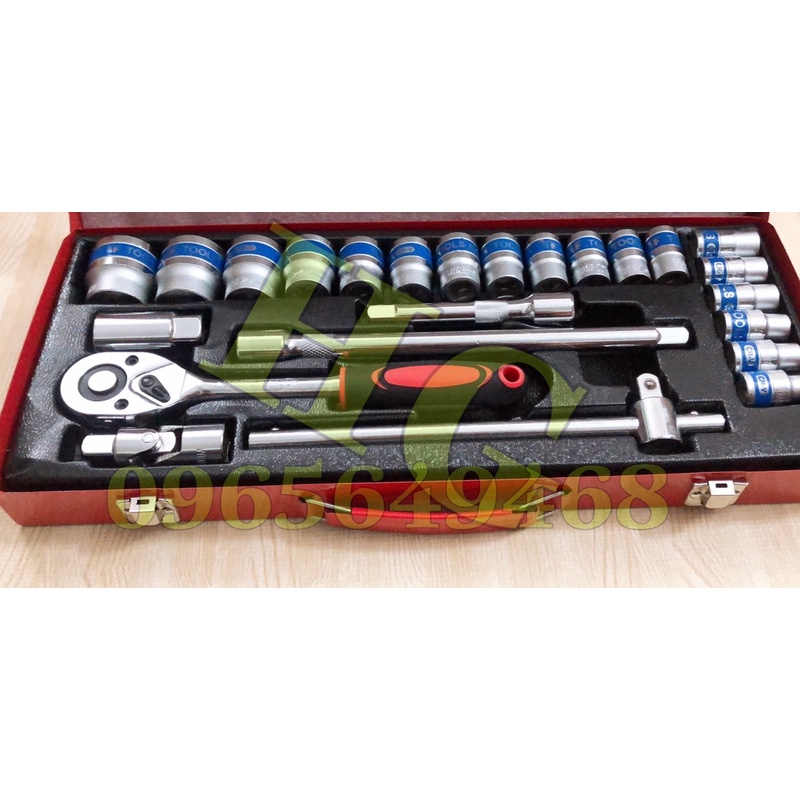 Bộ Dụng Cụ 24 Chi Tiết Mở Bu lông, Ốc Vít Sữa Chữa Đa Năng