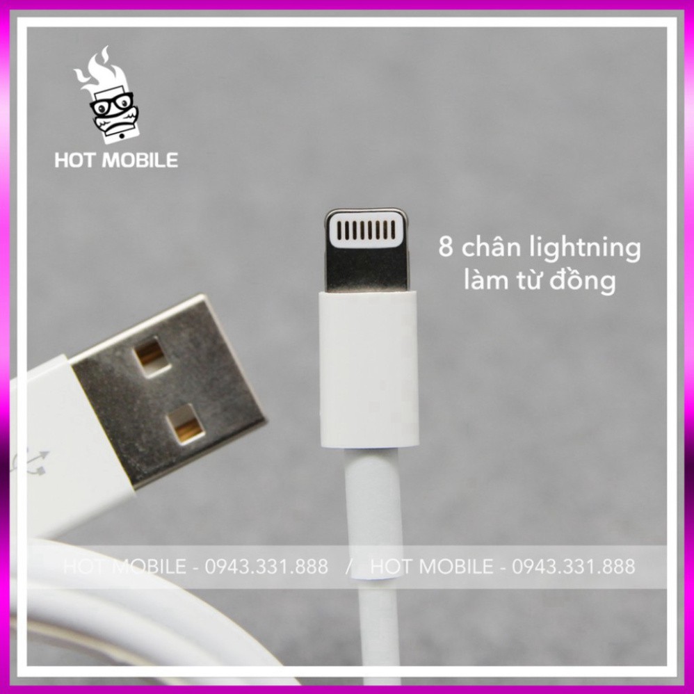 SALE NÀO CẢ NHÀ 50% Cáp sạc Apple Lightning (2m) chính hãng | Hàng Zin 100% | Siêu Dài Siêu Bền | Bảo Hành 12 Tháng Lỗi 