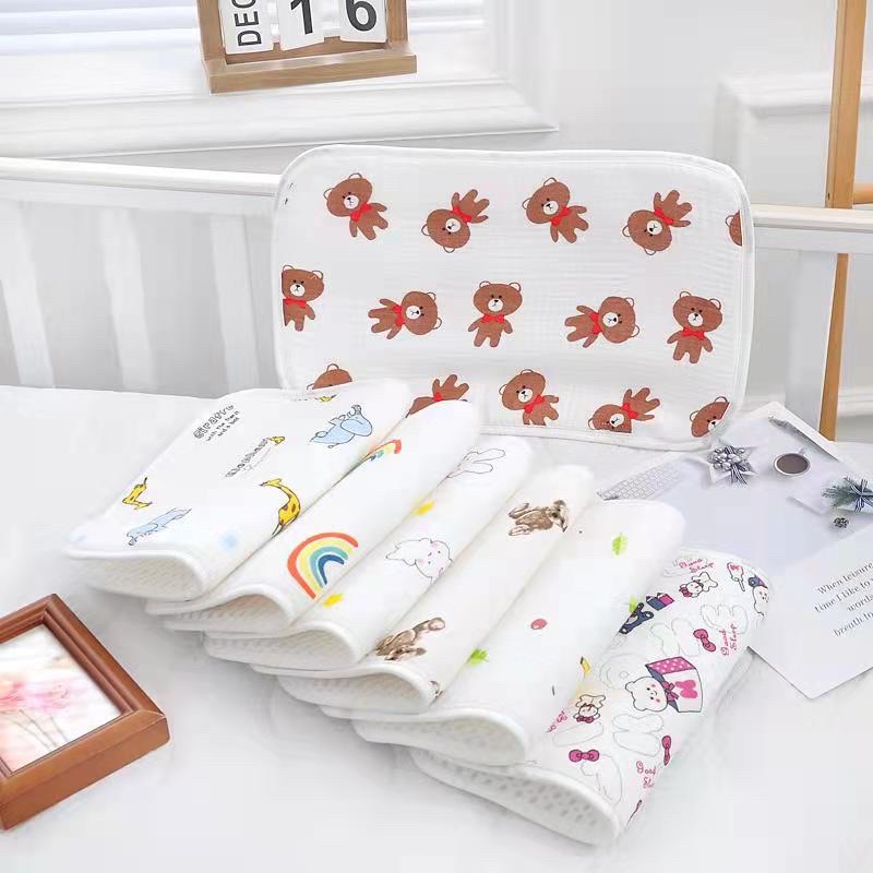 Gối thông hơi, lót đầu 3D Paulla Kids cho bé