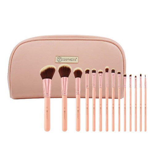 (hàng sẵn) Bộ cọ BH Cosmetics BH Chic - 14 Piece Brush Set with Cosmetic Case