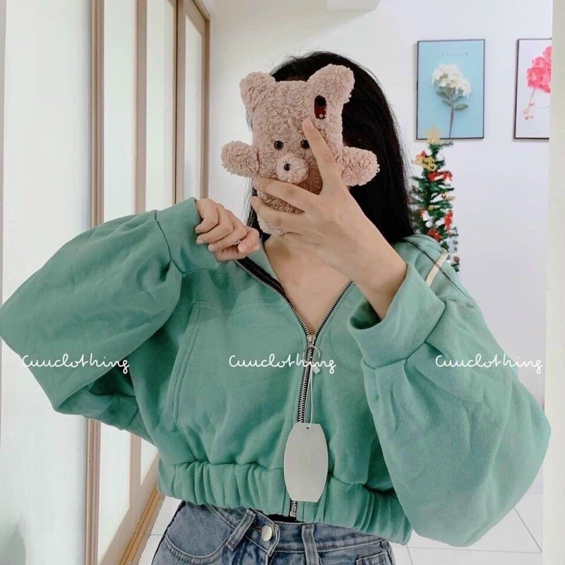 Áo Nỉ Croptop Tay Dơi Freesize Dưới 65Ký | BigBuy360 - bigbuy360.vn