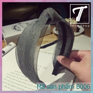 Băng Đô Cài Tóc Nữ Tone Shop Băng Đô Bản To B006