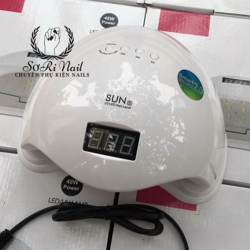 Máy Hơ Gel Sun 5 Tem Xanh Công Suất 48w Hàng Chuẩn Nhập Khẩu