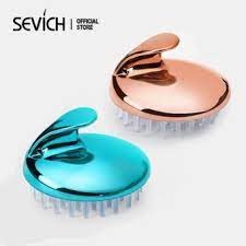 Lược Gội Đầu Sevich Bằng Silicon Mát-Xa Da Đầu Nhỏ Gọn Thoải Mái Tiện Dụng