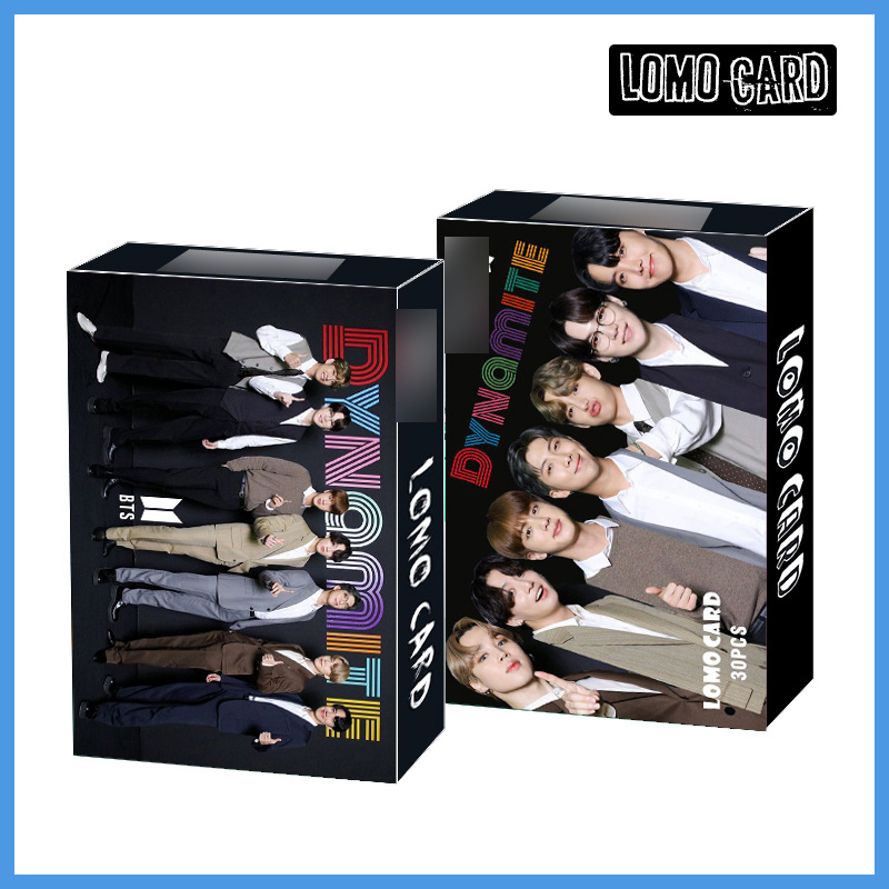 Hộp thẻ ảnh LOMO V JUNGKOOK SUGA JIMIN nhóm BTS
