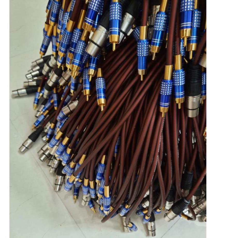 Dây Canon Cái Ra AV Hoa Sen Dài 80cm   - Bền Bỉ Kết Nối Vang - Âmly - Lọc Xì - Nâng Tiếng - Mixer - Cục Đẩy