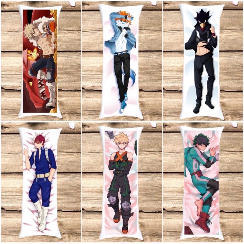 Gối ngủ anime My hero Academia 40cm x 1m / Gối ôm dài học viện anh hùng