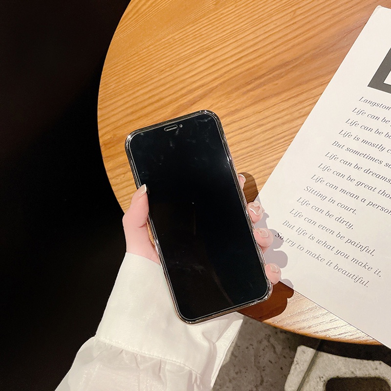 Ốp Điện Thoại Silicon Dẻo Tráng Gương Sang Trọng Cho iPhone 13 12 11 Pro Max XS Max X 8 7 Plus