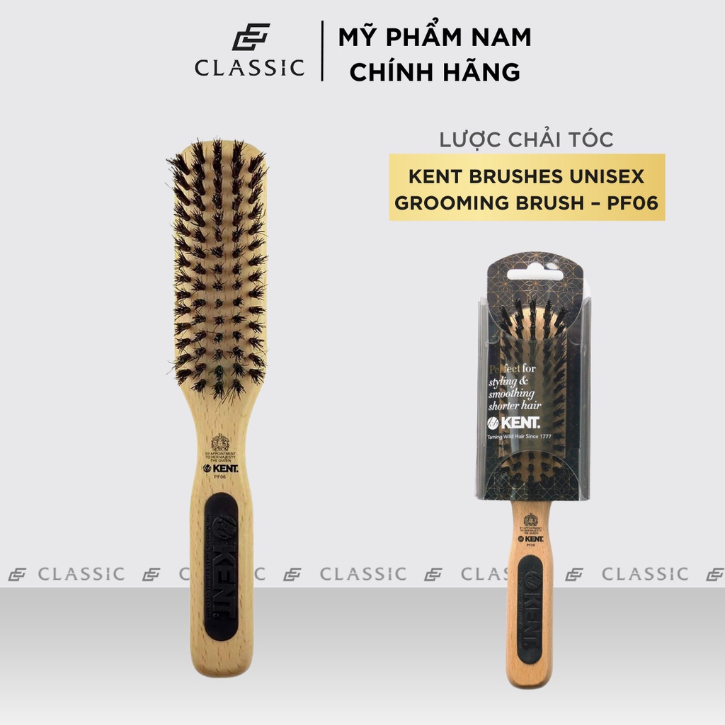 Lược Chải Tóc Kent Brushes Unisex Grooming Brush – PF06