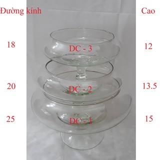   Bể Cá Mini - Hồ Cá Để Bàn - Chậu Cá Thủy Tinh DC [HỒ DC]