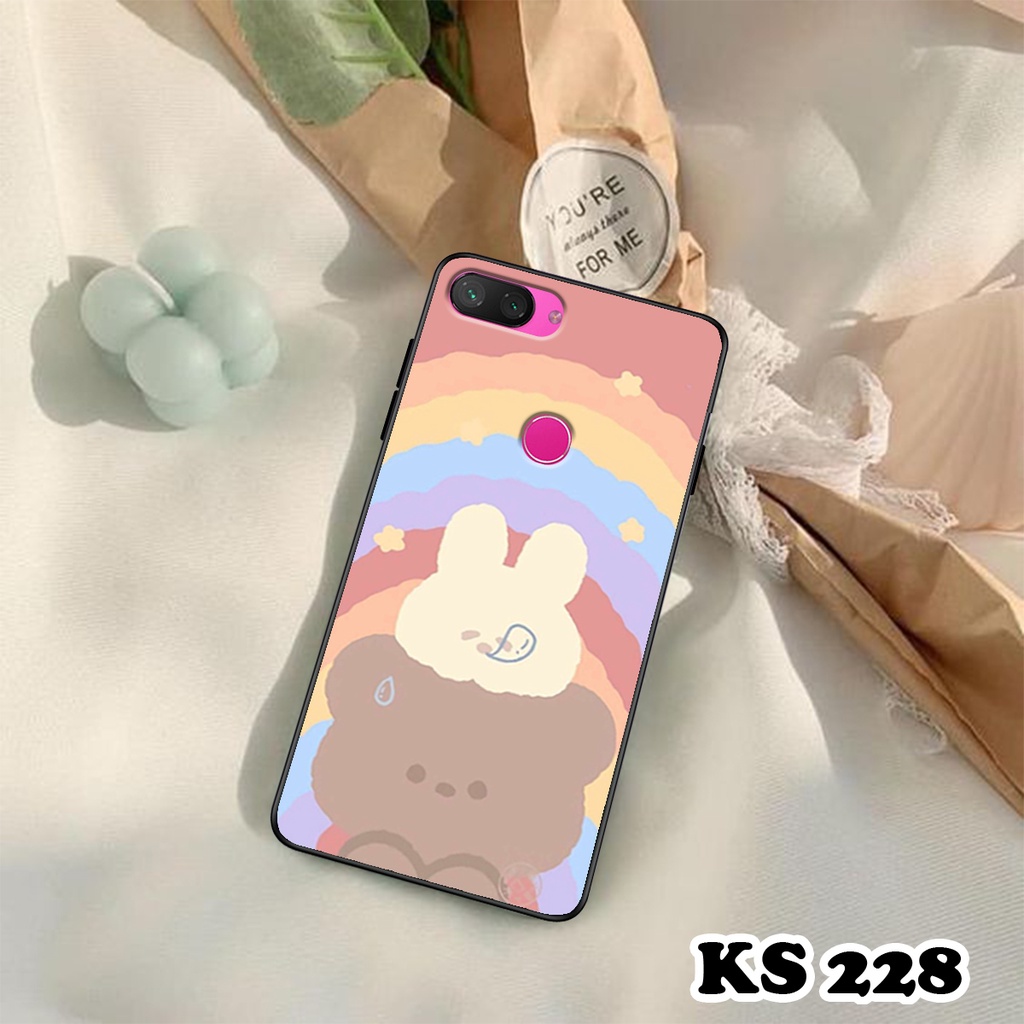 Ốp lưng Xiaomi Mi 8 - Mi 8 Lite - Mi 8 SE - Mi 9 - Mi 9 SE - Ốp in hình gấu bear ngộ nghĩnh