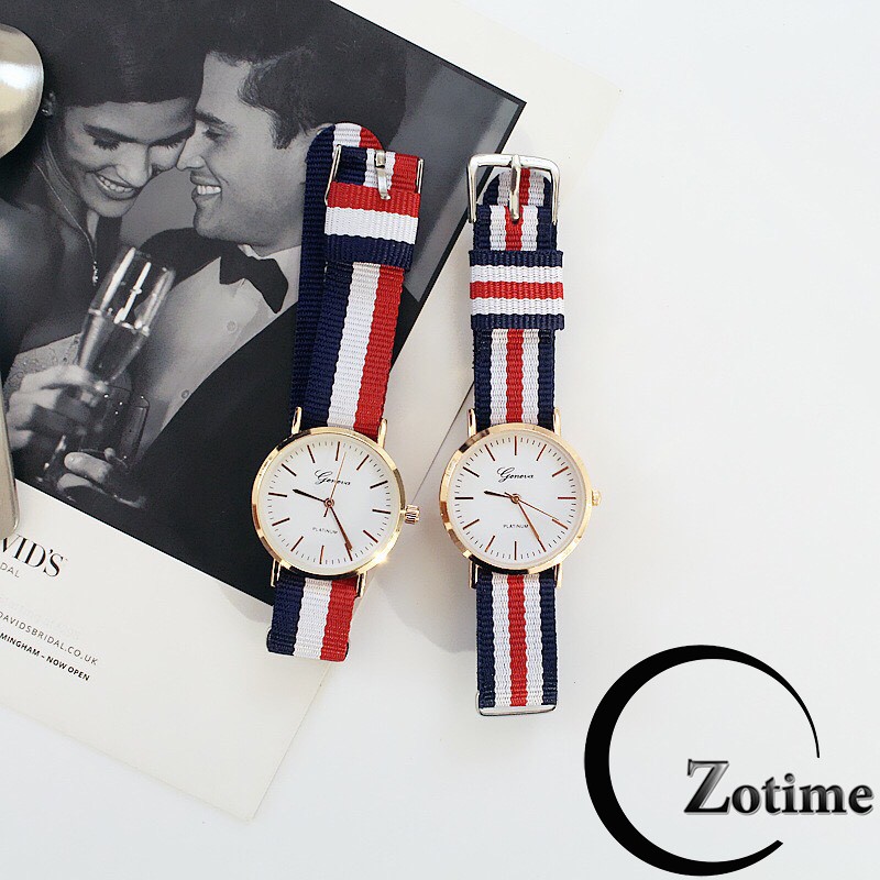 Đồng hồ thời trang nam nữ dây dù cực đẹp ZO65 | BigBuy360 - bigbuy360.vn