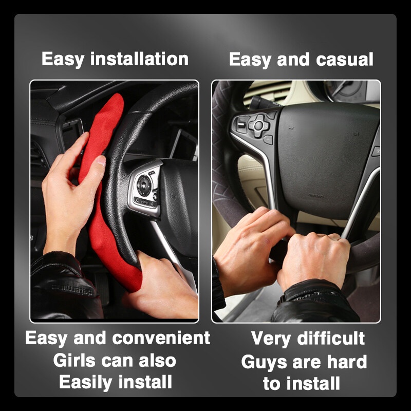 Bộ 2 Miếng Đệm Bọc Vô Lăng Xe Hơi Honda CITY JAZZ CIVIC HRV CRV BRV Accord Odyssey VEZEL