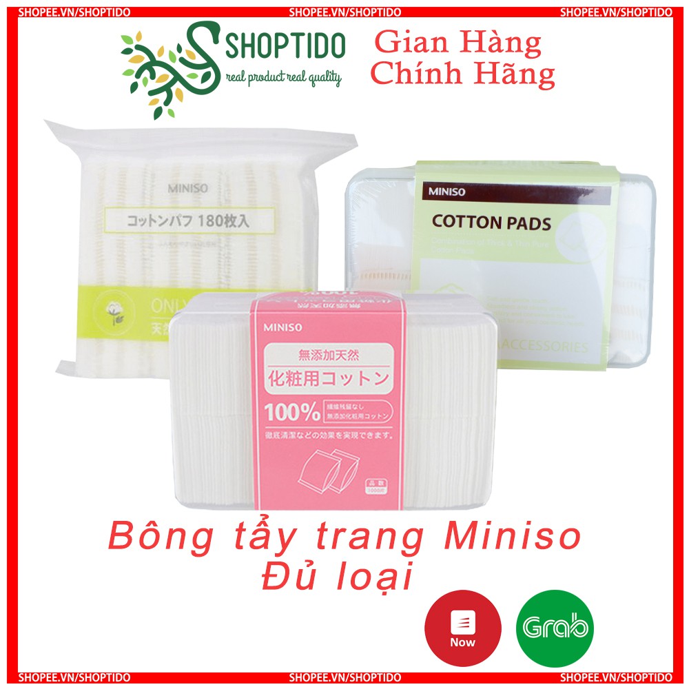 Bông Tẩy Trang Miếng Miniso