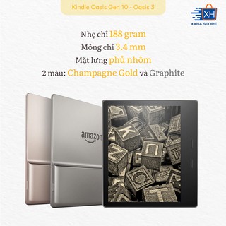 Máy đọc sách Kindle Oasis 3 - chính hãng Amazon - new 100%