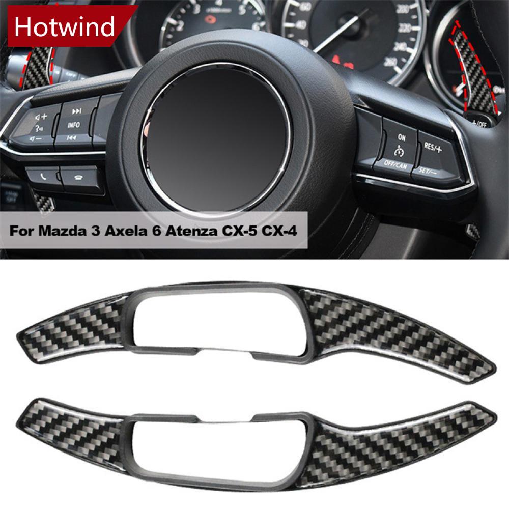 Cặp Lẫy Chuyển Số Mở Rộng Bằng Sợi Carbon Cho Mazda 3 Axela 6 Atenza CX-5 CX-4 B3K4