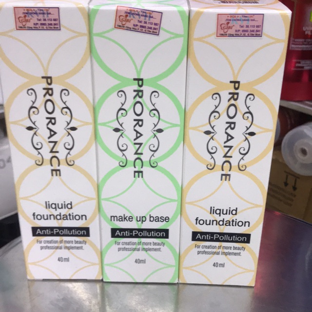 Kem nền prorance chống khói bụi hàn quốc