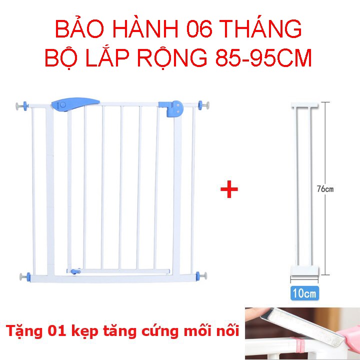 CHÍNH HÃNG BABY SHARK, chắn cầu thang, chắn cửa, ... an toàn cho trẻ em - KHÔNG CẦN KHOAN ĐỤC TƯỜNG