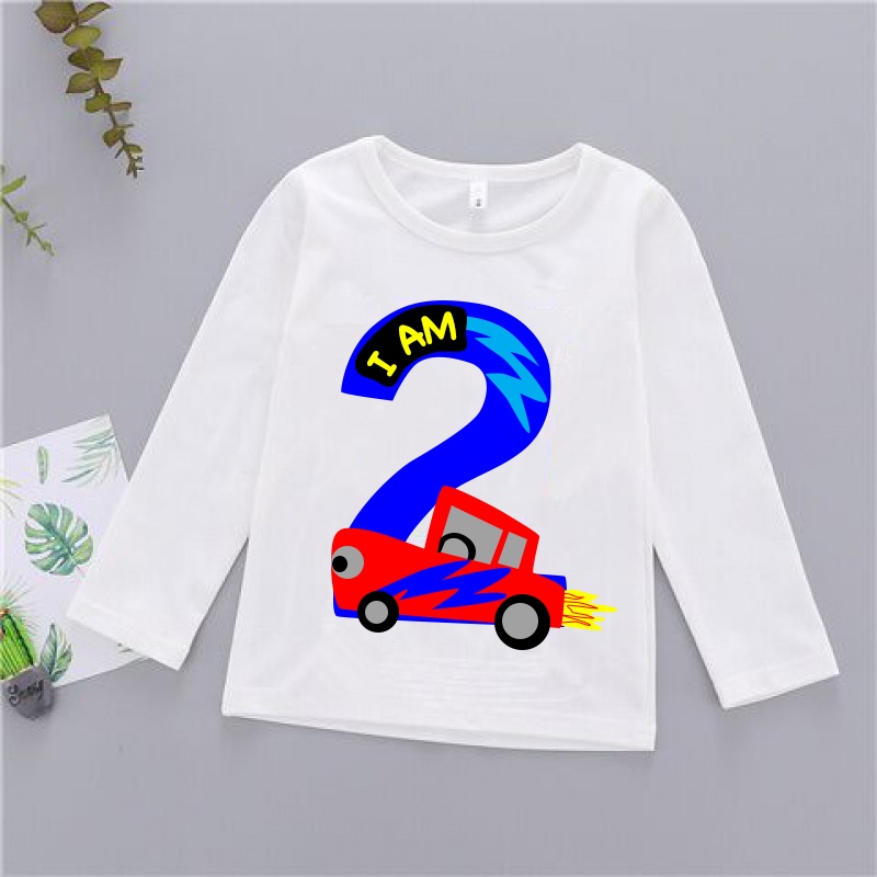 ÁO THUN DÀI TAY BÉ TRAI BÉ GÁI COTTON MẪU IAM