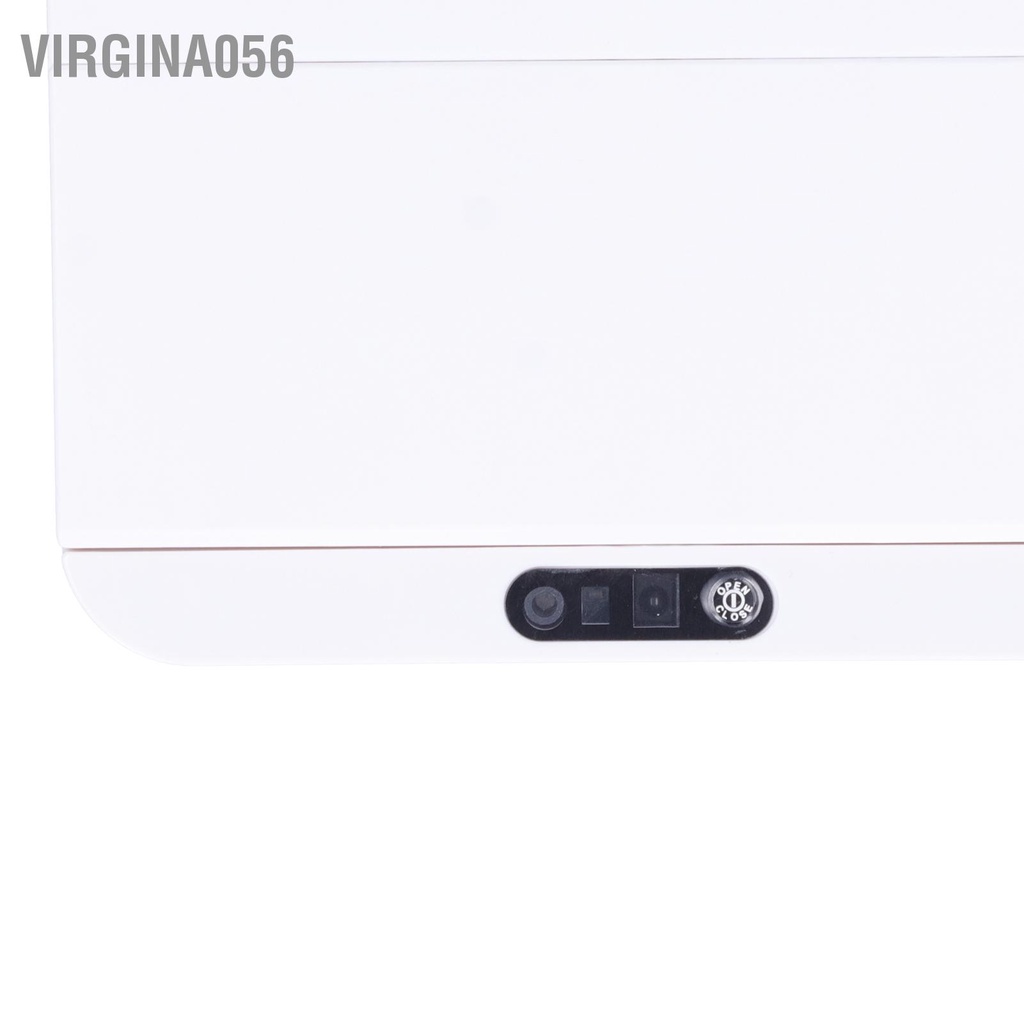 Virgina056 Thùng rác mini có nắp cảm biến tự động để bàn thể gập lại