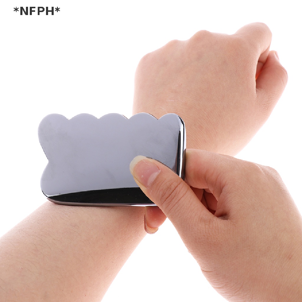 Nfph Terahertz Dụng Cụ Đá Massage Làm Đẹp Bằng Đá Năng Lượng Gua Sha Boarg Làm Thon Gọn Da