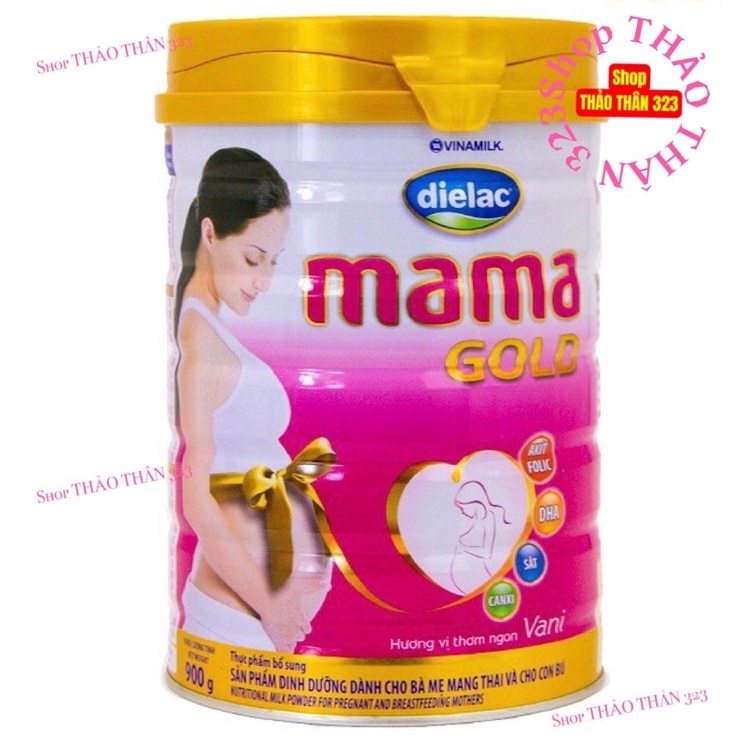 Sữa Bột Dielac MaMa Gold Huơng Vani Lon 900gram