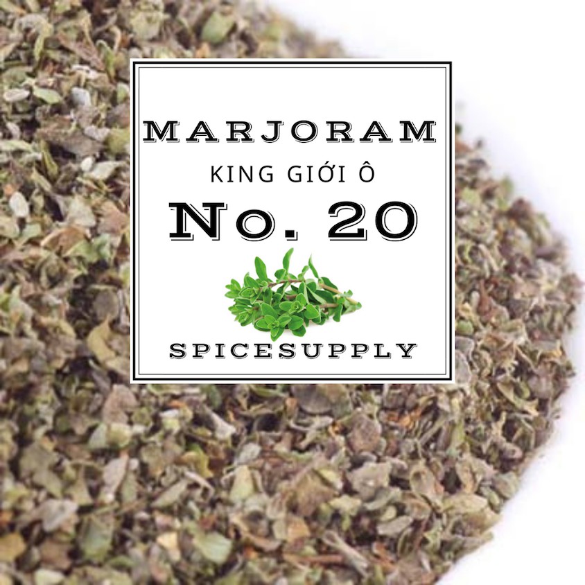 250G Marjoram - Kinh giới ô SPICESUPPLY Việt Nam lá sấy khô thực phẩm 500g