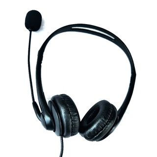 ECVN USB Headset with Microphone MIC Computer Headphones for Call PC Laptop USB2.0