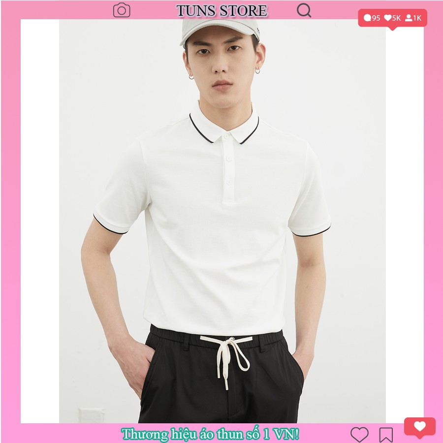 Áo Polo Nam Nữ cổ bẻ vải cá sấu cotton phong cách trẻ trung, chuẩn form, nhiều màu