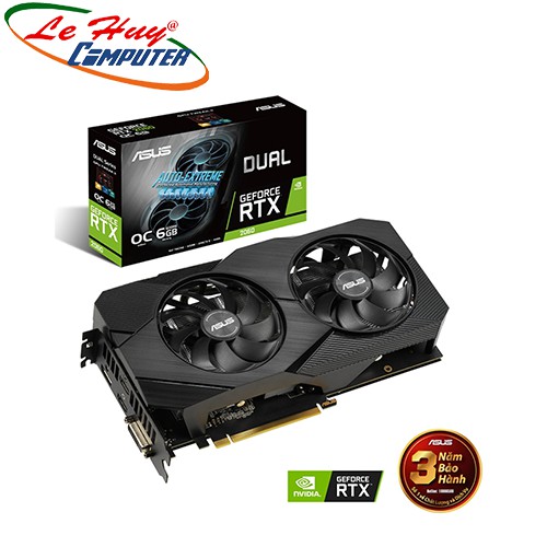 VGA ASUS DUAL-RTX2060-O6G-EVO