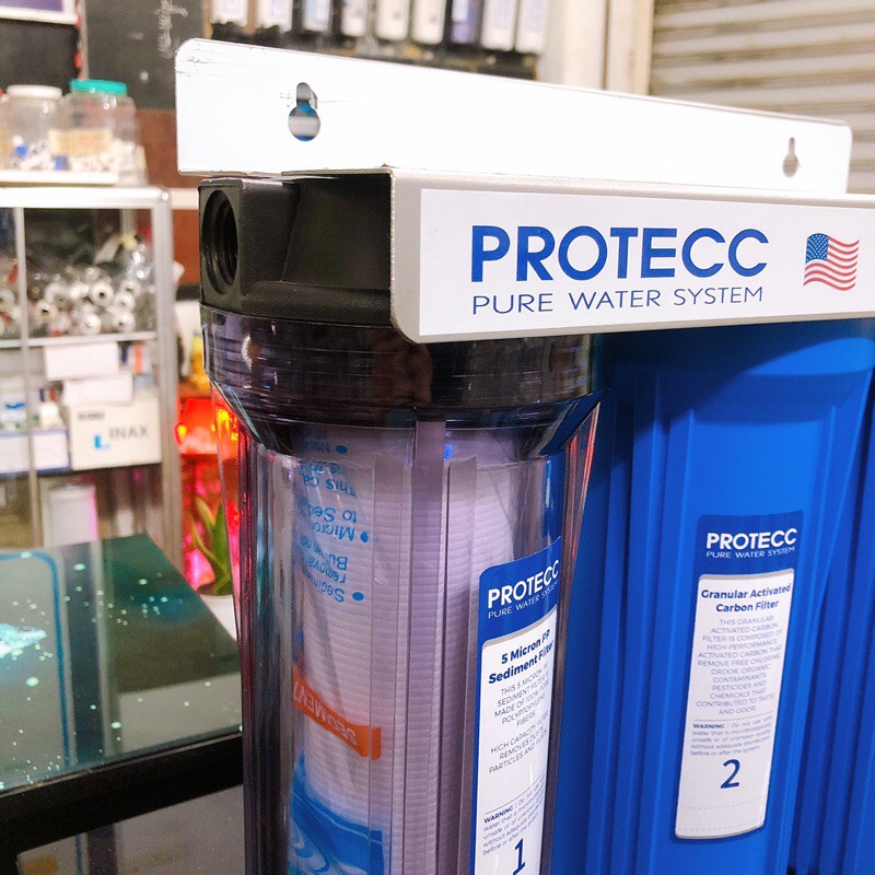 BỘ 3 CẤP LỌC  ⚡️ XẢ KHO ⚡️ 10 INCH 1 RON  - BỘ 3 LỌC NƯỚC, KHỬ MÙI, TIỀN LỌC ION KIỀM