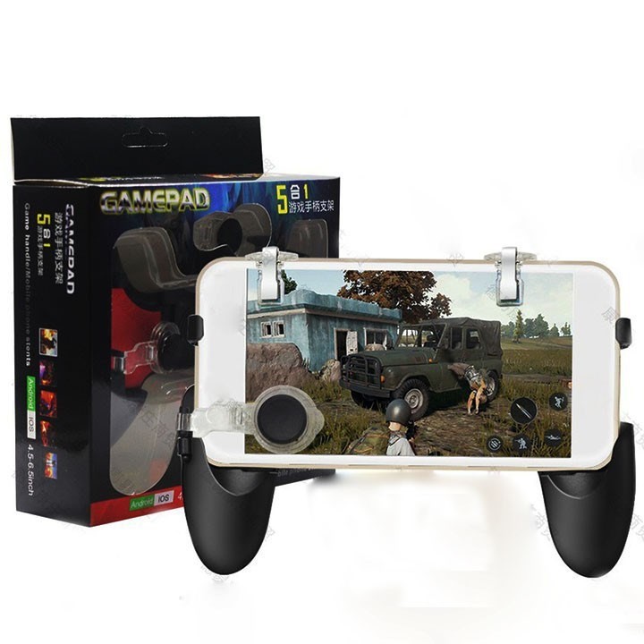 Bộ Tay Cầm Chơi Game 5 In 1 Hỗ Trợ Chơi Game Sinh Tồn,PUBG, Liên Quân...