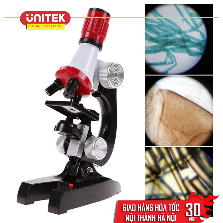 Bộ Kính Hiển Vi Trẻ Em Science Microscope 400x-1200x