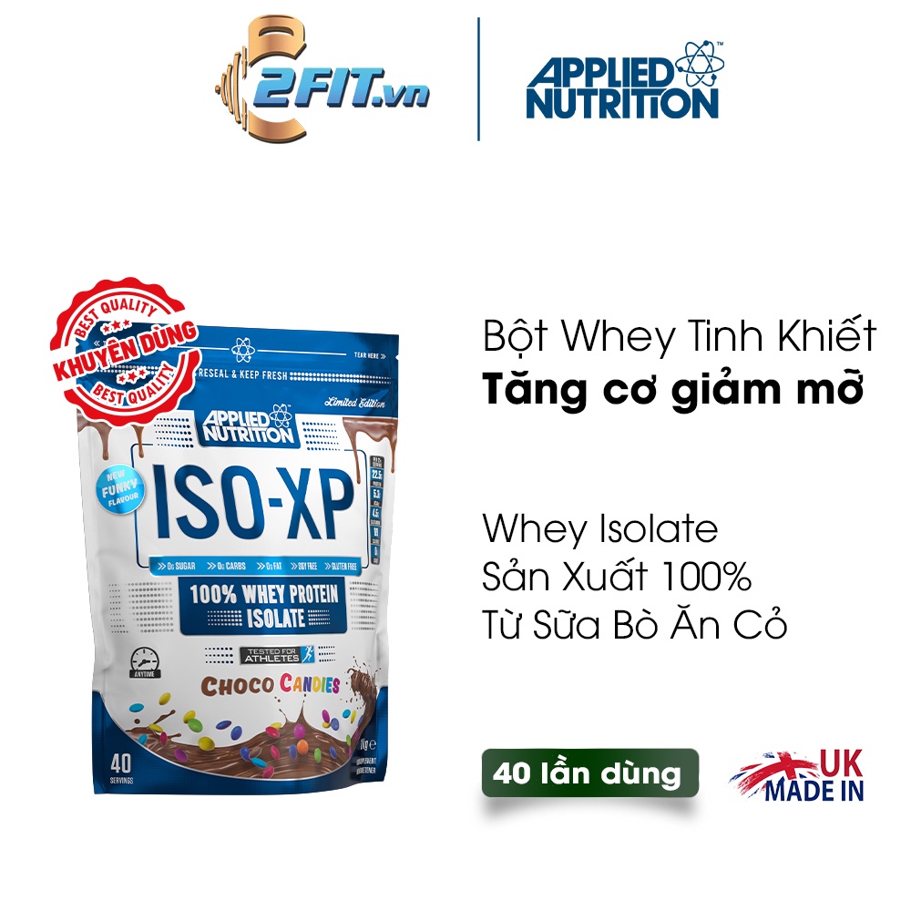 Applied Nutrition Iso Xp 1kg Whey Protein Isolate
