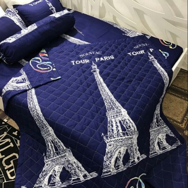 Set 5 món chăn hè ga gối