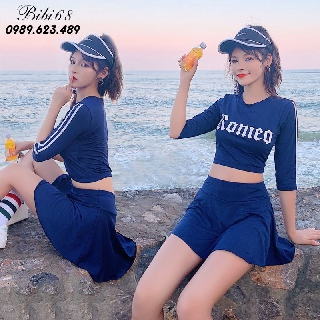 Bikini 2 Mảnh, Áo Tắm, Đồ Bơi nữ Dạng Quần Váy Thời Trang Đi Biển