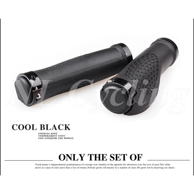 Bộ 2 Vỏ Bọc Tay Cầm Xe Đạp Leo Núi Bằng Nhôm Chống Trượt