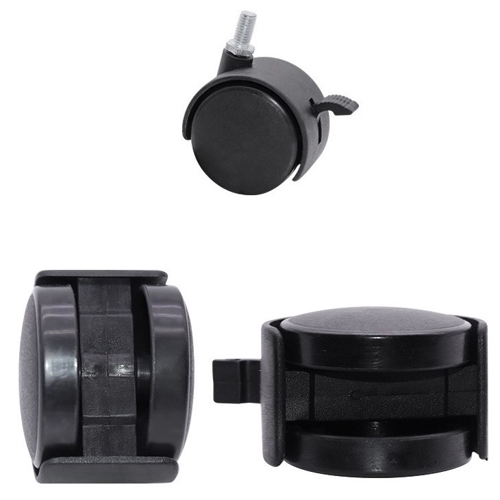 Bánh xe nhựa có khóa Bánh xe quạt hơi nước  Nguyên Việt chạy êm, bền chắc