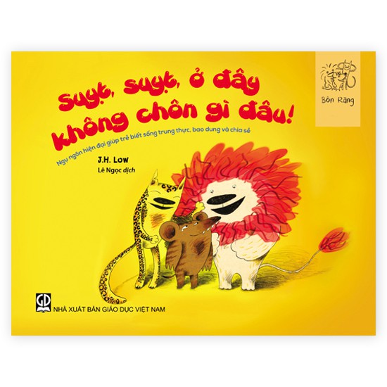 Sách truyện thiếu nhi Bốn Răng - Suỵt, suỵt, ở đây không chôn gì đâu