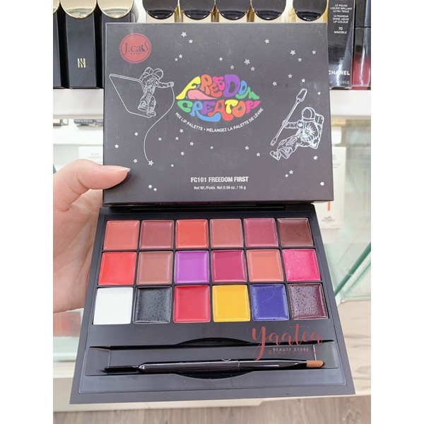 Bảng Son J Cat Freedom First Lip Palette