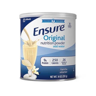 Sữa bột ensure mỹ hương vanila 397gr date mới