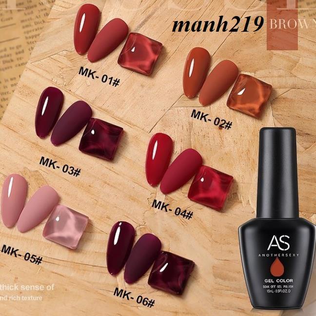 Sơn Gel AS mã MK chai 15ml - manh219