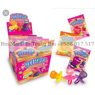 kẹo mút nhẫn kim cương Nhật Bản